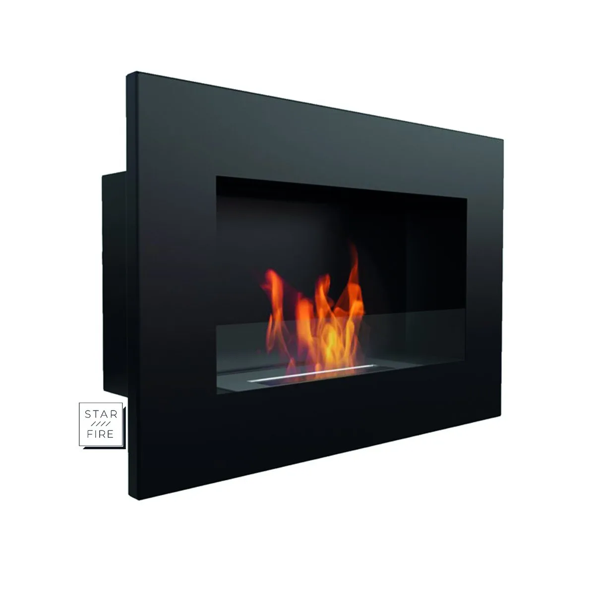 Duvara Monte Şömine Fire on Board (90 cm burner)