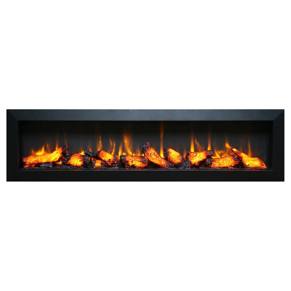 Spark 155 cm Elektrikli Şömine Metal Çerçeve (Isısız)